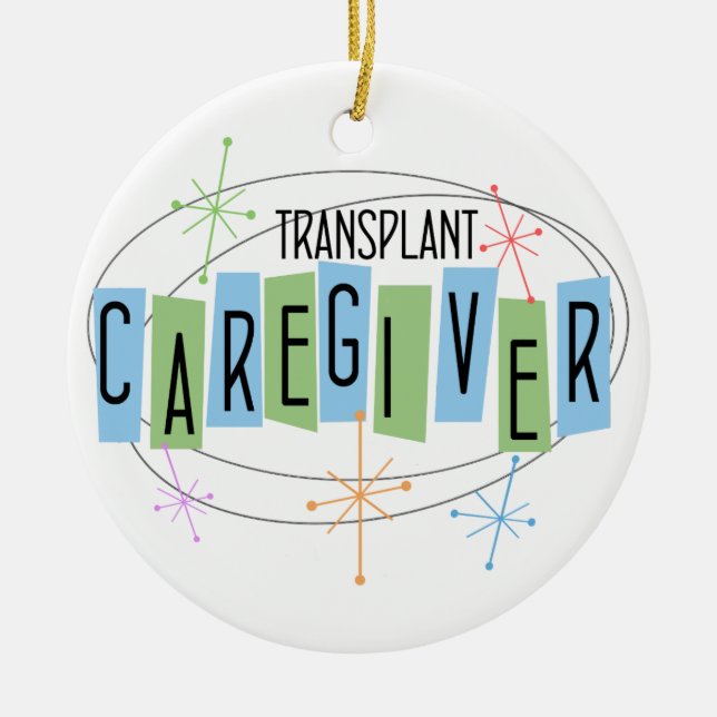 Transplantatüberträger Keramik Ornament (Vorne)