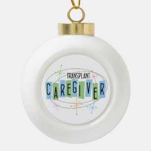 Transplantatüberträger Retro Keramik Kugel-Ornament