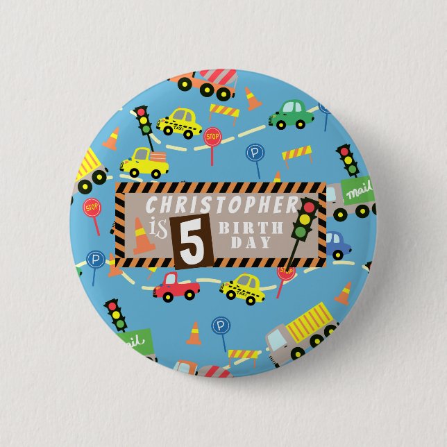 Transport Blue Button (Vorderseite)
