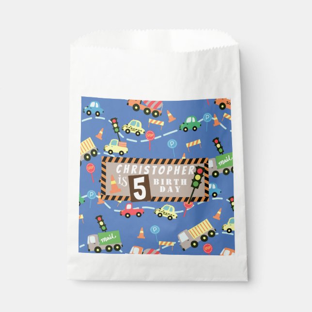 Transport Blue Geschenktütchen (Vorderseite)