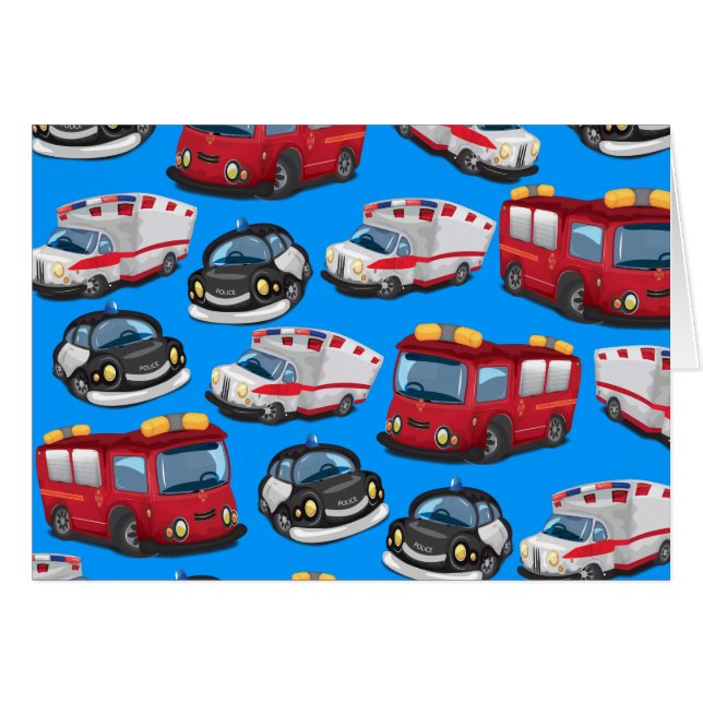 Transport des services de police, d'ambulance et d (Devant horizontal)