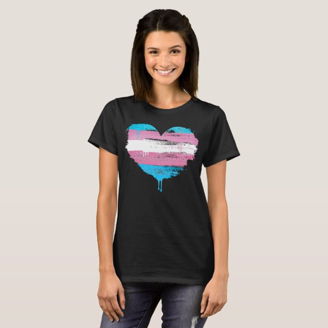 TRANSPORT-HERZ - TRANSPORT-LIEBE - T-Shirt (Vorne ganz)