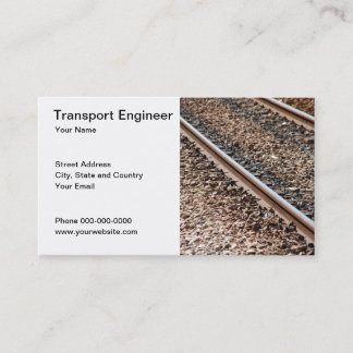 Transport-Ingenieur-Visitenkarte Visitenkarte