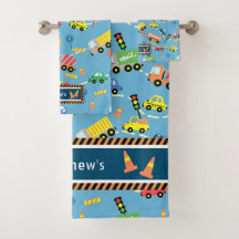 Transport Kids Blue. Waschlappen