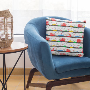 Transport Kids Fotografische Drucke Kissen