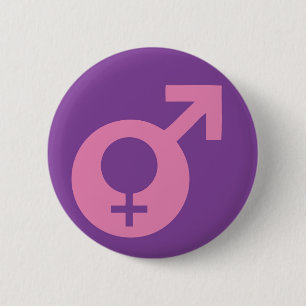Transport-Mädchen-Knopf Button