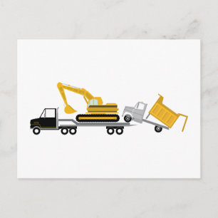 Transport Postkarte