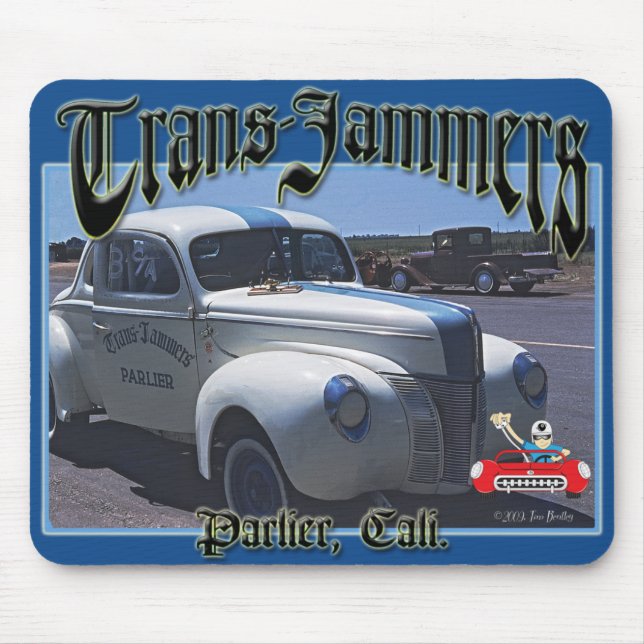 Transport-Störsender, die Verein laufen Mousepad (Vorne)