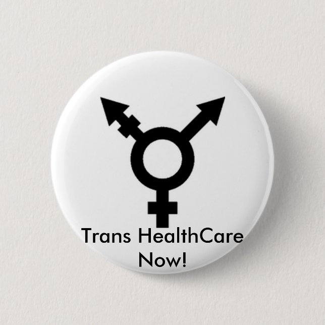 Transport-Symbol, Transport-Gesundheitswesen Button (Vorderseite)