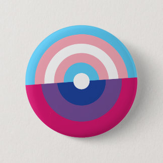 Transport- und Bi-Stolz-Knopf Button