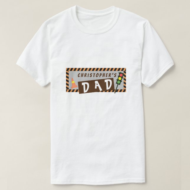 Transport Vater T - Shirt (Design vorne)