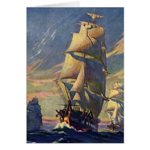 Transport vintage, Clipper Ships en mer
