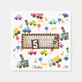 Transport White Serviette