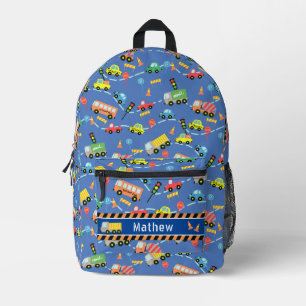 Transportboys Blue Bedruckter Rucksack