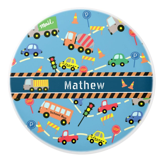 Transportboys Blue Keramikknauf (Vorderseite)