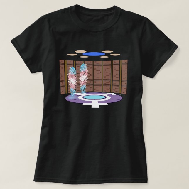 Transporter-Raum - T - Shirt (Design vorne)