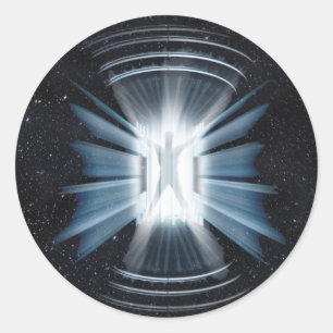 Transporter Runder Aufkleber