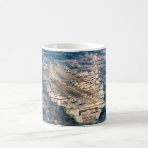 TRANSPORTEUR D'AÉRONEF AMÉRICAIN - CVN-77 Mug