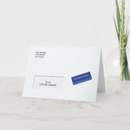 Transporteur de lettre Merci !