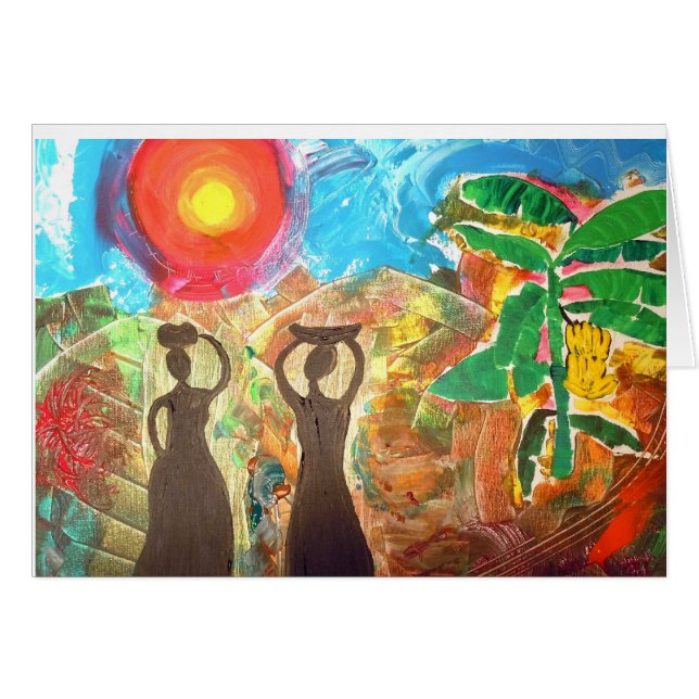 Transporteurs d'eau de village (Devant horizontal)