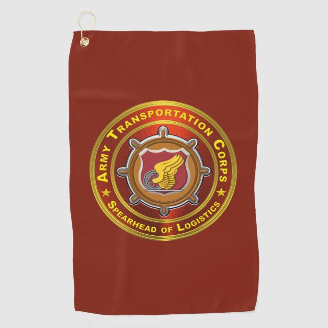 Transportkorps Golfhandtuch (Vorderseite)