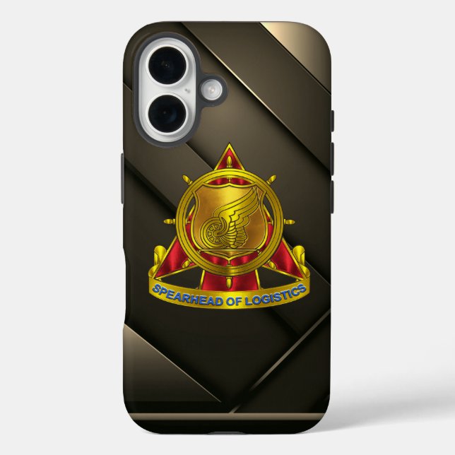 Transportkorps iPhone 16 Hülle (Rückseite)