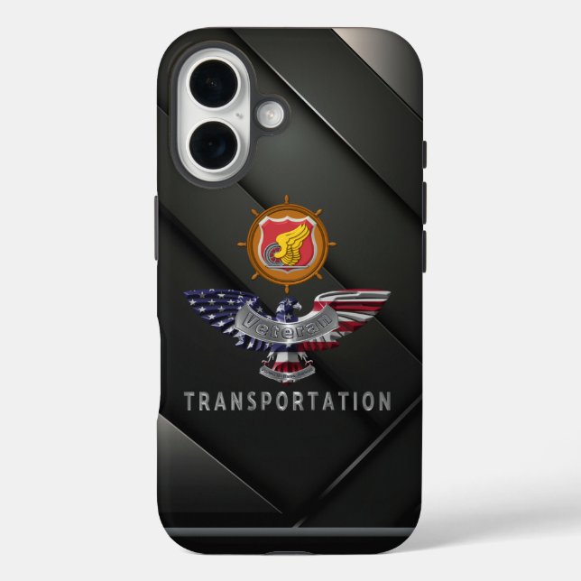Transportkorps iPhone 16 Hülle (Rückseite)