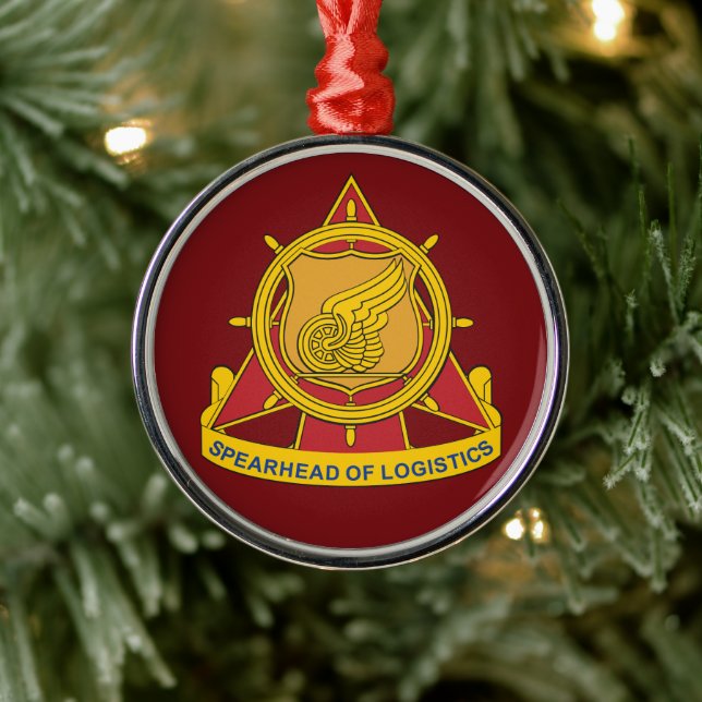 Transportkorps Weihnachten Ornament Aus Metall (Baum)
