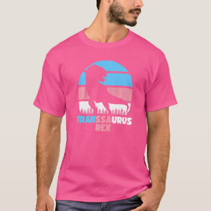 Transsaurus Rex Transgender-Markierung für den Tra T-Shirt