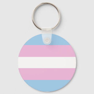 Transsexual flag key chain schlüsselanhänger