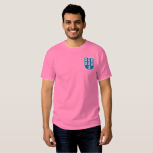 Transsilvanien Siebenbürgen Wappen Besticktes T-Shirt