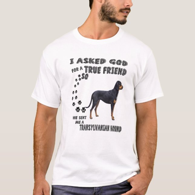 Transsilvanischer Hound Quote Mama Vater, Niedlich T-Shirt (Vorderseite)