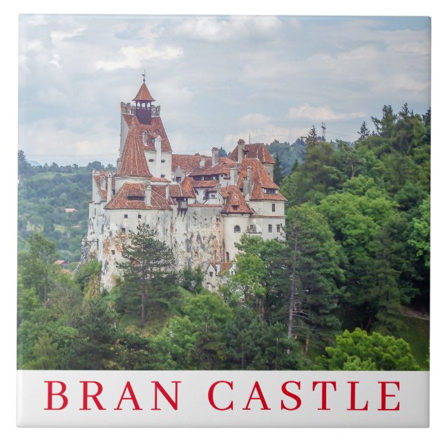 Transsylvania Burg Keramik Fliesen (Vorderseite)