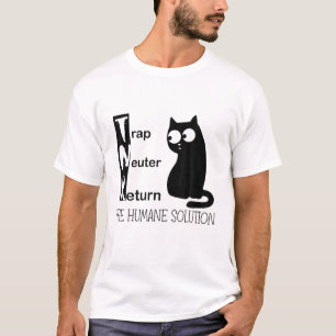 Trap Neuter gibt die humane Lösung zurück. Niedlic T-Shirt
