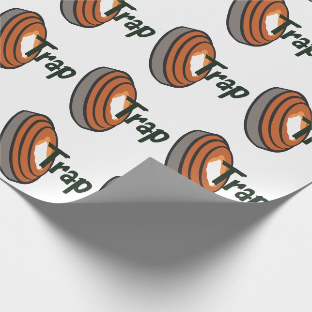 Trap Shooting Geschenkpapier (Ecke)