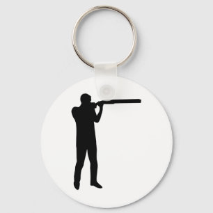 Trap Shooting Schlüsselanhänger