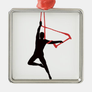 Trapeze-SchwingenAerialists Ornament Aus Metall