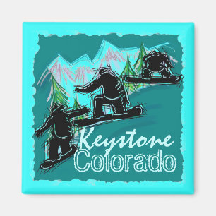 Trapezfehlercolorado-Magnet Magnet