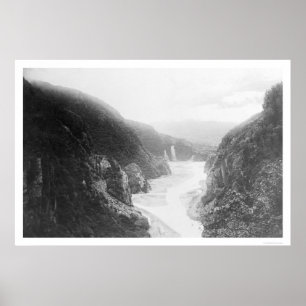 Trapezfehlerschlucht Valdez, Alaska 1914 Poster