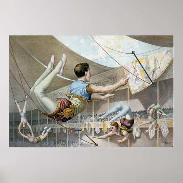 Trapezkünstler Poster (Vorne)