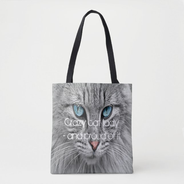 Trapeztüte für Haustiere, Handtüte aus Foto Tasche (Vorderseite)