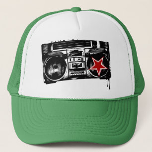 trapmafia Ghettoblasterlogo Truckerkappe