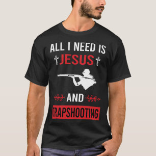 Trapshoottrappe, die das Ziel schießt T-Shirt