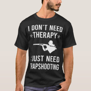 Trapshoottrappe, die das Ziel schießt T-Shirt