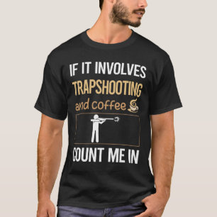 Trapshoottrappe, die das Ziel schießt T-Shirt