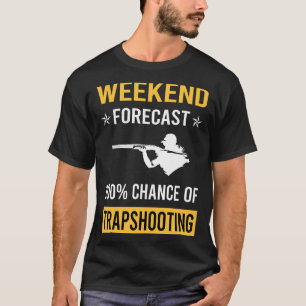 Trapshoottrappe, die das Ziel schießt T-Shirt