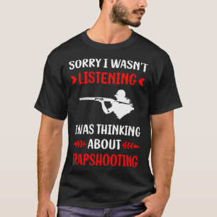 Trapshoottrappe, die das Ziel schießt T-Shirt