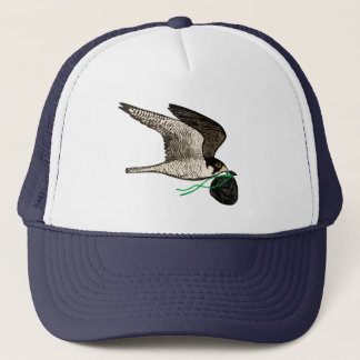 Trash Falcons Offiziell Trucker Hat - Deep Blue Truckerkappe