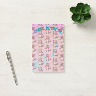 Trash Panda post-it notes - Autocollants - petit