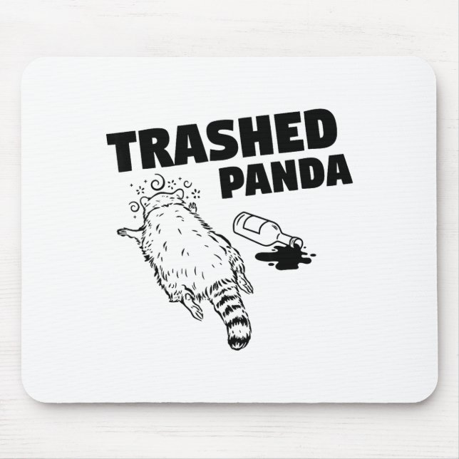Trashed Panda  Mousepad (Vorne)